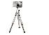 HAMA STOLN� STATIV TRAVELLER MINI  - 3 - D�LN� TELESKOPICK� NOHY,  Z�VIT 1/ 4",  V݊KA 18 - 29C