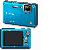 PANASONIC LUMIX DMC - FT1EP - A MODR� (BLUE),  VODOT�SN�,  CCD 12 MPX,  50MB,  4.6X ZOOM,  2.7"