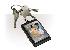 1, 5" LCD SWEEX PHOTO KL��ENKA �ERNO - �ED� (BLACK - GREY),  128X128,  1MB INTERN� PAM̍ (70 FO