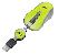 SWEEX MI055 ZELEN� (LIME GREEN),  1000DPI,  KABEL S NAVIJ�KEM,  PODSV�CEN� KOLE�KO,  USB