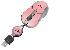 SWEEX MI056 RَOV� (PITAYA PINK),  1000DPI,  KABEL S NAVIJ�KEM,  PODSV�CEN� KOLE�KO,  USB