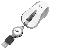 SWEEX MI057 B�L� (COCOS WHITE),  1000DPI,  KABEL S NAVIJ�KEM,  PODSV�CEN� KOLE�KO,  USB