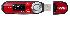SONY WALKMAN NWZ - B142FR �ERVEN� (RED),  2GB,  MP3/ WMA/ WAV P�EHR�VA�,  FM TUNER,  RYCHONAB�JEN�, 