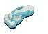 TRACER SLIPPERS 4GB USB2.0 MODRO - B�L� (BLUE - WHITE)