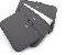 DICOTA POUZDRO SOFTSKIN  - NA NOTEBOOK 17",  �ED� (GREY),  NEOPR�N,  VNIT�N� ROZM�R 39.2X26.5X2