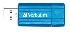 VERBATIM FLASH DISK STORE 'N' GO PINSTRIPE 4GB, USB2.0  - MINIATURN�, KARIBSKY MODR�