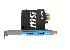 MSI P��DAVN� KARTA STAR - USB3 2X USB 3.0, DO PCIE X1