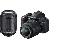 NIKON DIGIT�LN� ZRCADLOVKA D3100 �ERN� CMOS 14 MPX, 3, 0" LCD, LI - ION, SDHC + OBJEKTIVY 18 - 