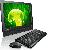 LENOVO ALL IN ONE PC 19" THINKCENTRE A70Z 0994 - A3G 1440X900, INTEL CORE 2 DUO E7500, RAM 2GB 