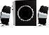 SWEEX SP002 �ERNO - ST��BRN� (BLACK - SILVER)  - 2.1 SYSTEM 175W (R.M.S. SUBWOOFER 5W + SATELITY 2X1