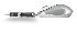 SWEEX MI057 B�L� (COCOS WHITE),  1000DPI,  KABEL S NAVIJ�KEM,  PODSV�CEN� KOLE�KO,  USB