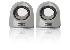 SWEEX SP131 ST��BRN� (SILVER SHADOW)  - 2.0 SYSTEM 100W (R.M.S. 2X1W) PRO NOTEBOOKY,  DATA I NAP�JEN