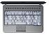 SONY NOTEBOOK VAIO M12M1E/ L MODR� INTEL ATOM N470, 10" LED 1024X600, RAM 1GB, 250GB 5400 OT��E