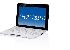 ASUS MINI NOTEBOOK EEE PC 1015PD B�L� INTEL ATOM N455, 10" LED 1024X600, RAM 1GB, HDD 250GB 540