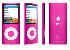 APPLE IPOD NANO 4TH RَOV� (PINK),  16GB,  MP3/ AAC/ AIFF P�EHR�VA�,  �KOLOVN�K,  HRY,  2" LCD 