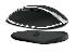 MICROSOFT WIRELESS LASER MOUSE 7000 �ERN� (BLACK),  BEZDR�TOV�,  LASEROV�  - 1000DPI,  USB