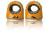 SWEEX SP133 ORAN�OV� (SUNSET ORANGE)  - 2.0 SYSTEM 100W (R.M.S. 2X1W) PRO NOTEBOOKY,  DATA I NAP�JEN