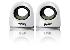 SWEEX SP140 B�L� (VIRGIN WHITE)  - 2.0 SYSTEM 100W (R.M.S. 2X1W) PRO NOTEBOOKY,  DATA I NAP�JEN� P�E