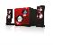 SWEEX REPRODUKTORY PUREPHONIC SP211 ERVENO ERN, 2.1 SYSTEM 60W (R.M.S. 9W  - SUBWOOFER 5W + SATELITY 2X2W), 3.5MM JACK
