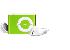 APPLE IPOD SHUFFLE 4TH ZELEN� (GREEN),  1GB,  MP3/ AAC/ AIFF P�EHR�VA�,  USB2.0