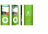 APPLE IPOD NANO 4TH ZELEN� (GREEN),  8GB,  MP3/ AAC/ AIFF P�EHR�VA�,  �KOLOVN�K,  HRY,  2" LCD 